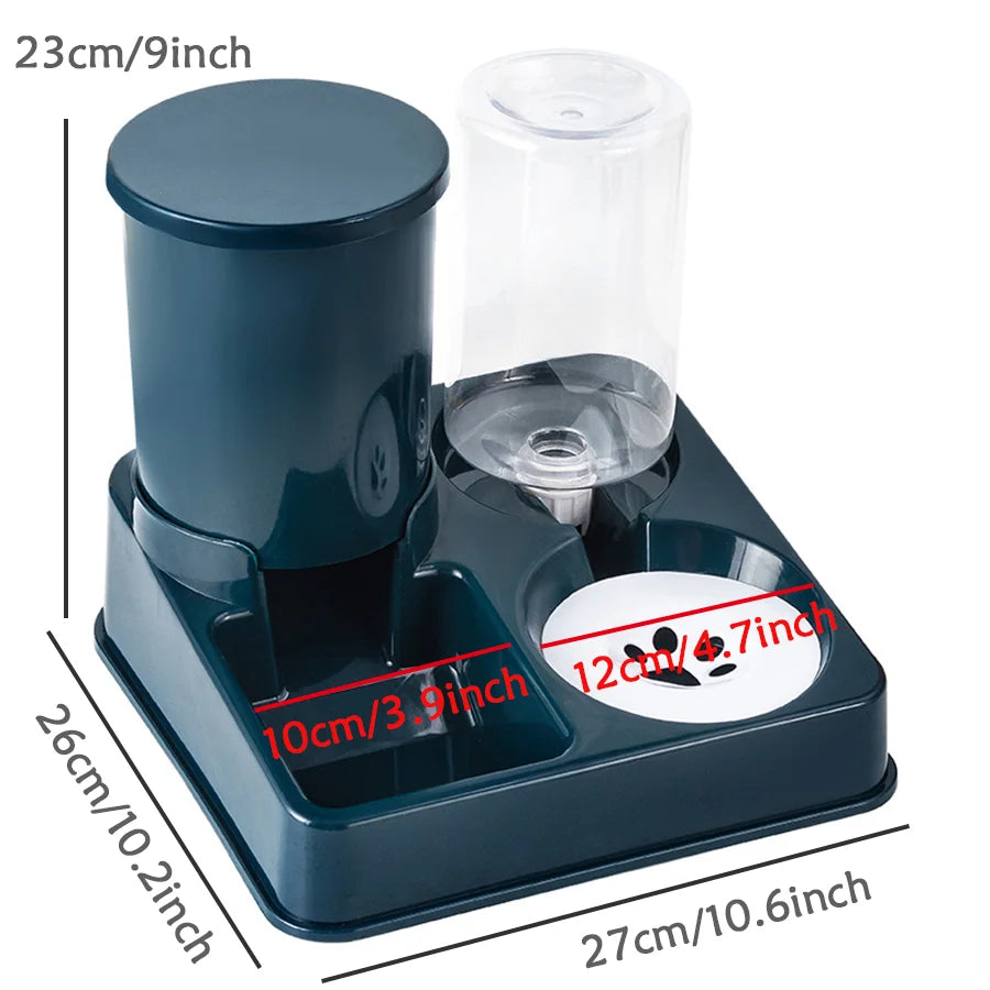 Gravity Tilt 2-in-1 Automatic Feeding Station