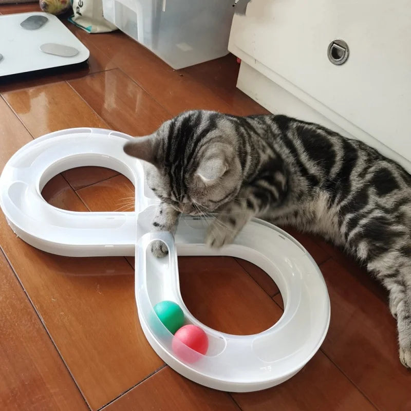 Orbit Spin 3-Tier Interactive Cat Toy