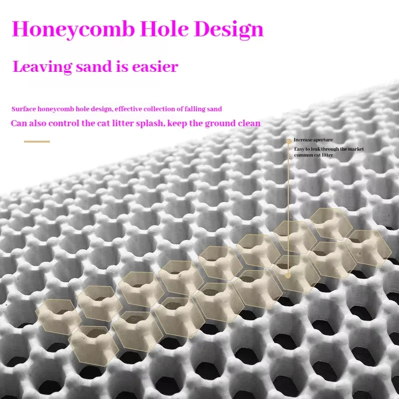 Paws Clean Honeycomb Cat Litter Mat