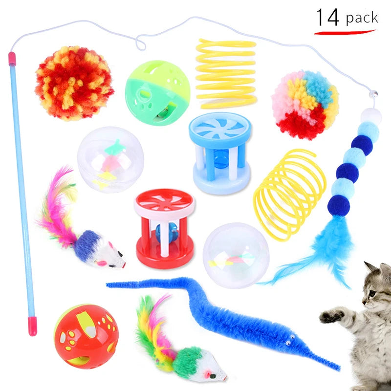 Feline Frenzy 20-Piece Cat Toy Bundle
