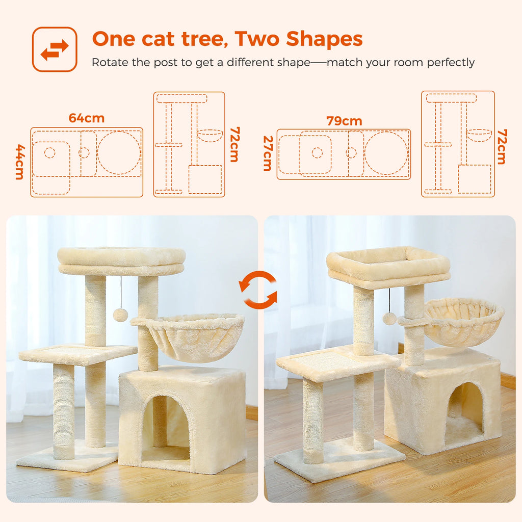 Urban Climb Premium Multi-Level Cat Tree