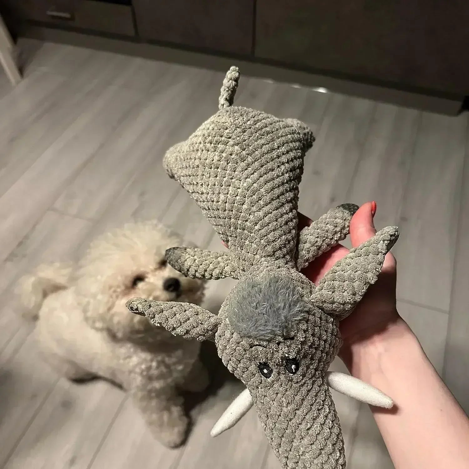 Tough Chew Squeaky Plush Toy