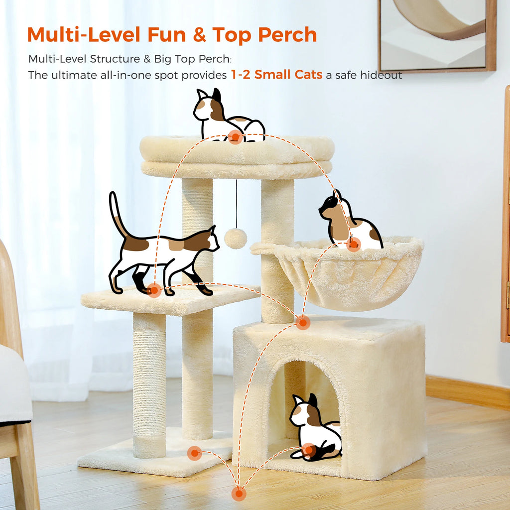 Urban Climb Premium Multi-Level Cat Tree