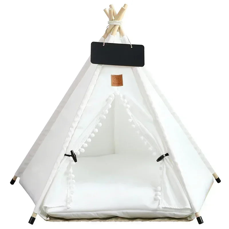 The CozyTipi™ | Premium Pet Teepee & Cushion
