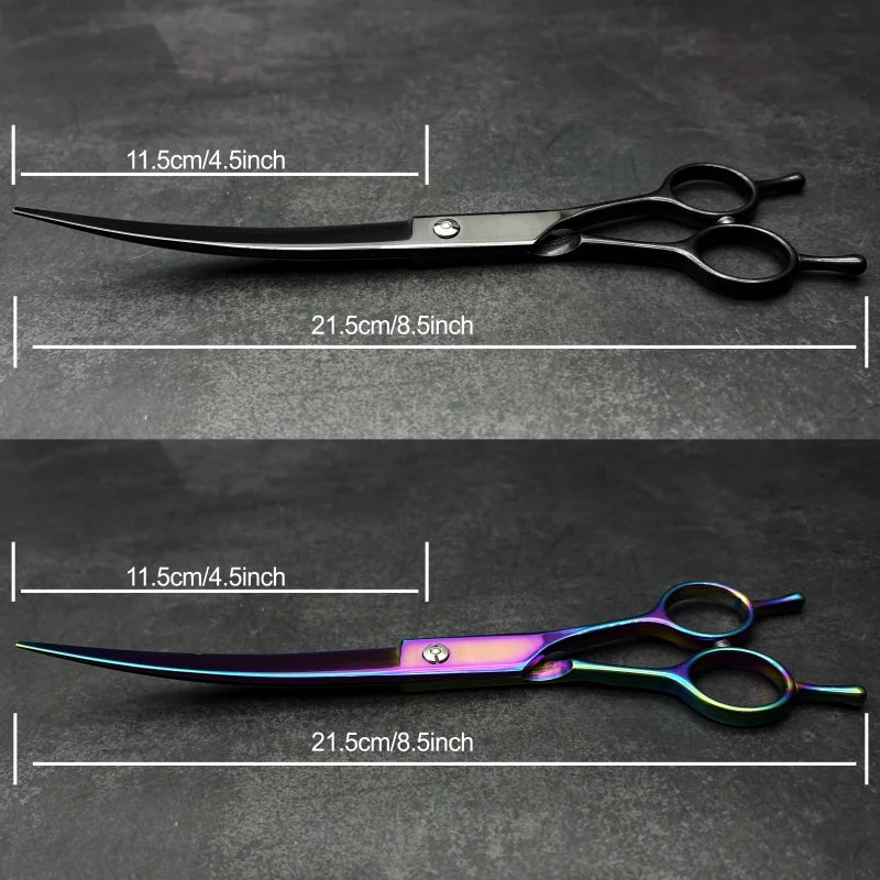 Pro Cut Stainless Grooming Shears Set