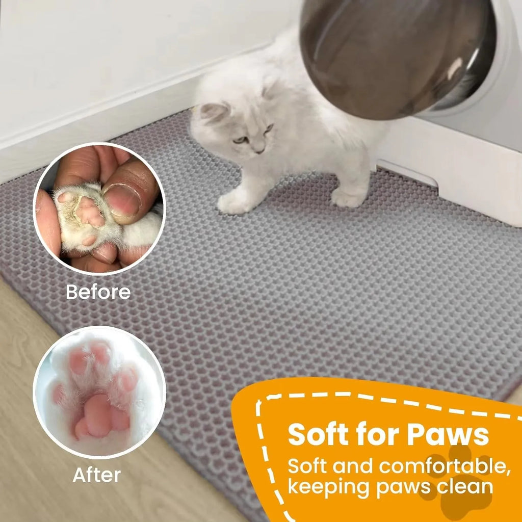 Pro Catch Waterproof Double-Layer Litter Mat