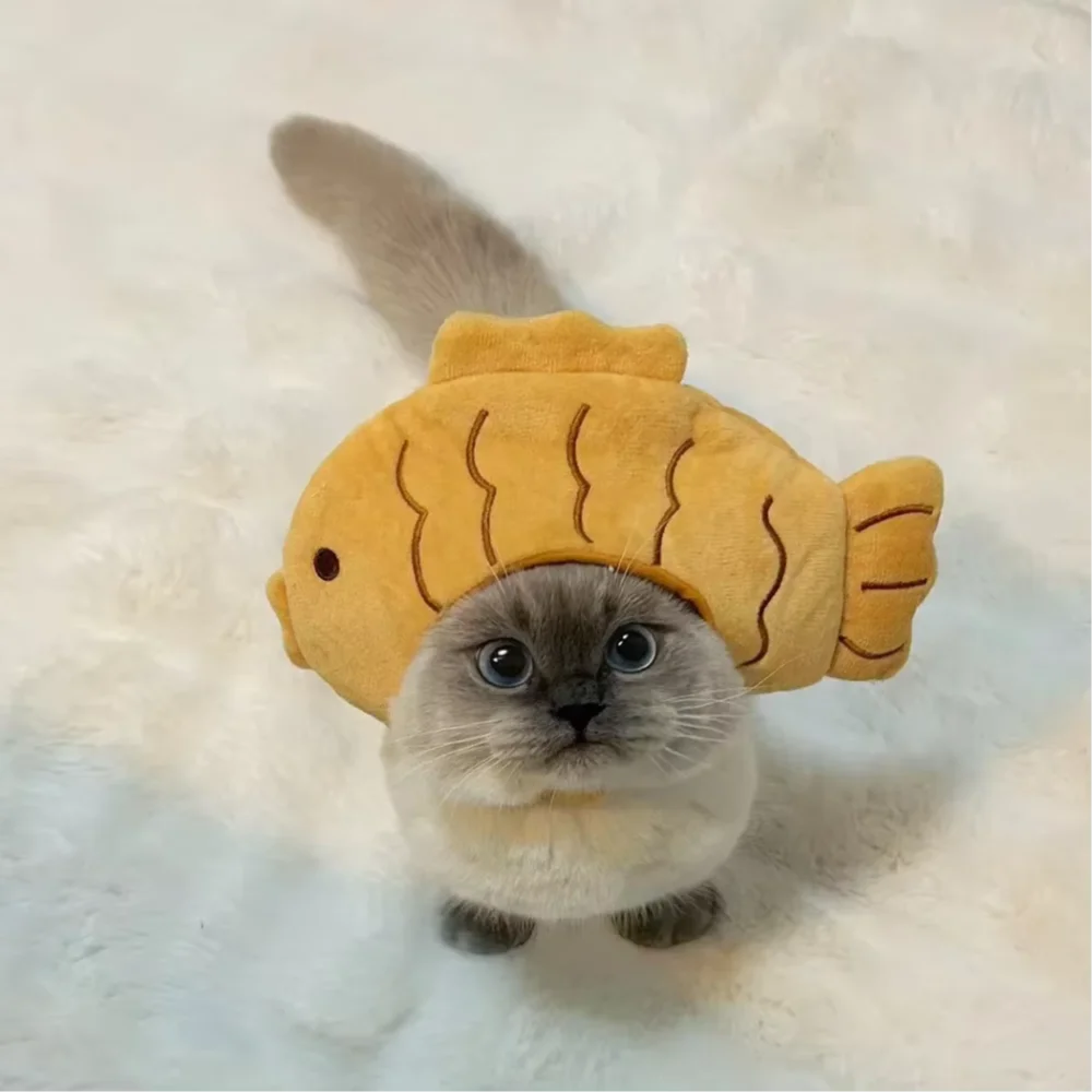 PetJoyHub™ Adorable Bear Plush Pet Hat