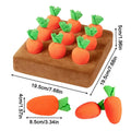 Carrot Patch Foraging Puzzle Mat