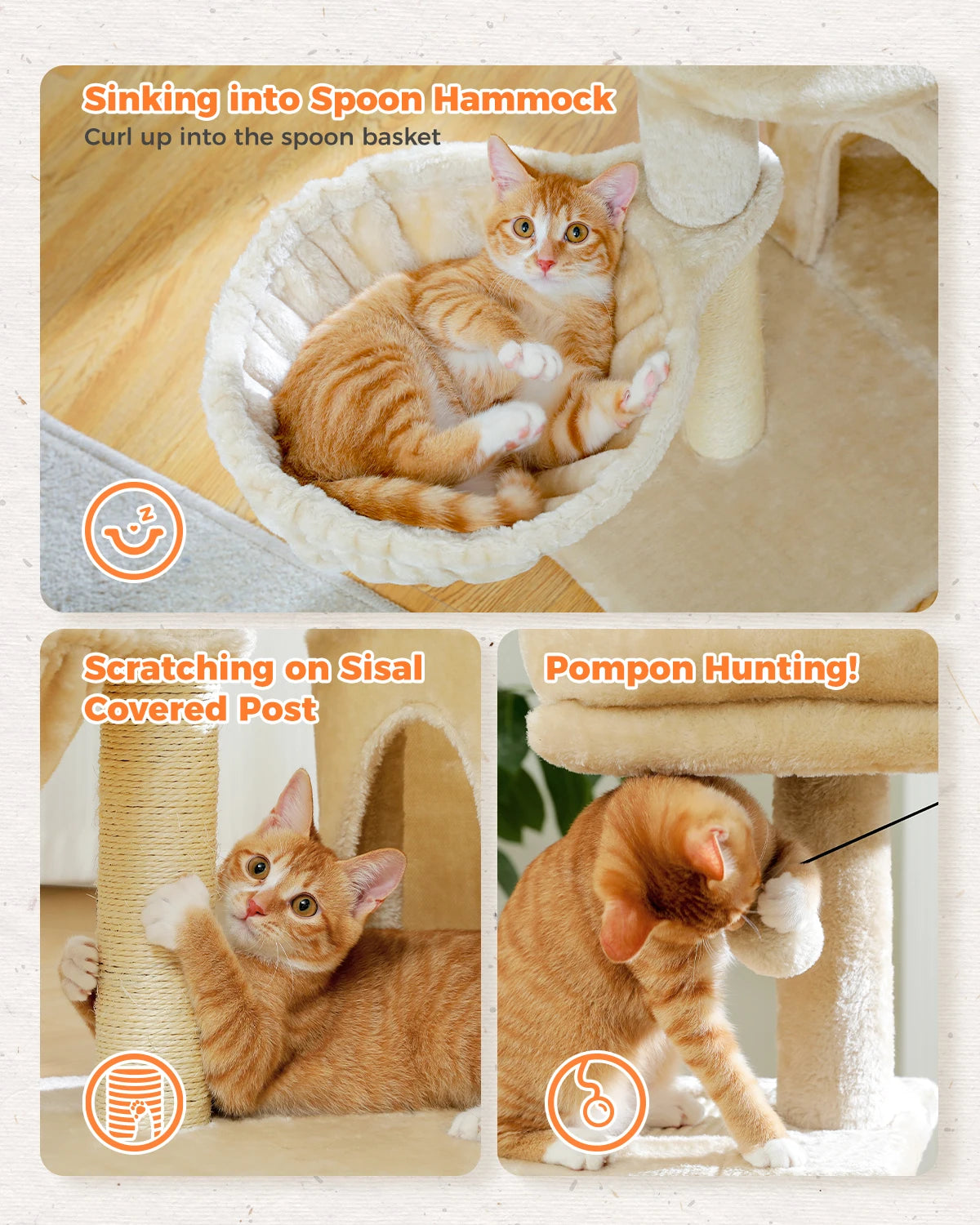 Urban Climb Premium Multi-Level Cat Tree