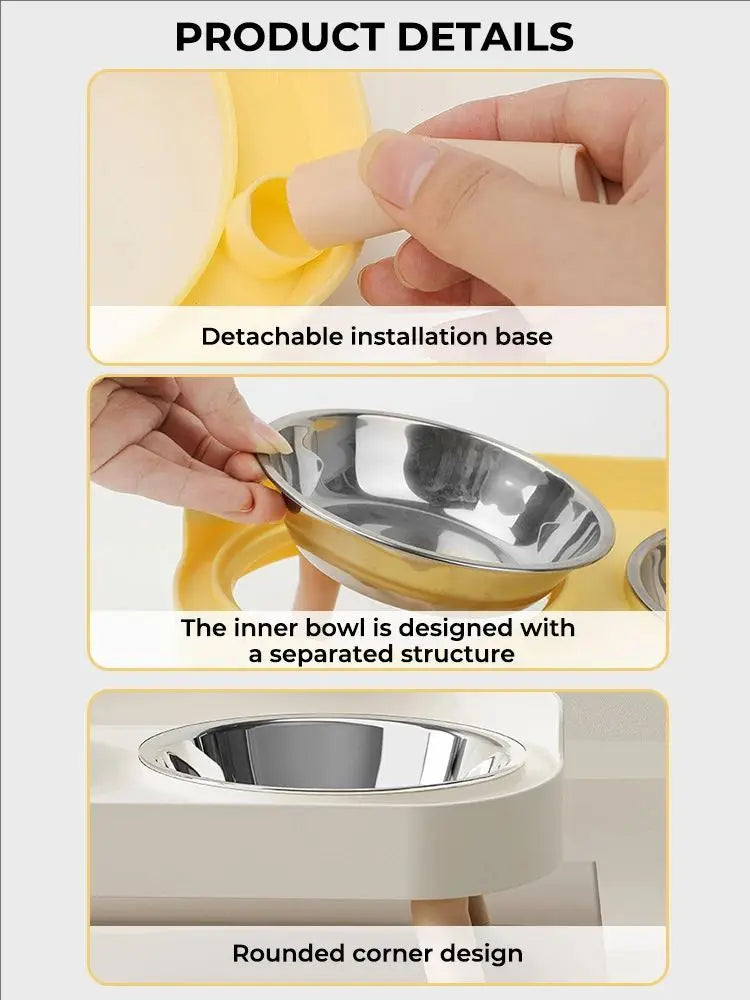 Vibrant Dine Elevated Pet Feeder