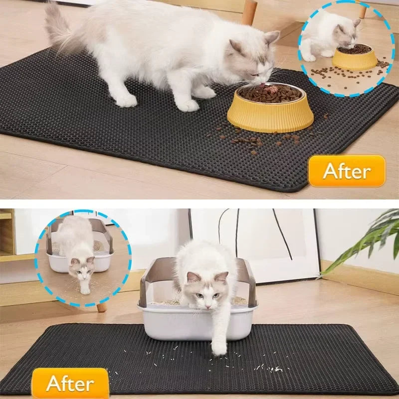 Paws Clean Honeycomb Cat Litter Mat