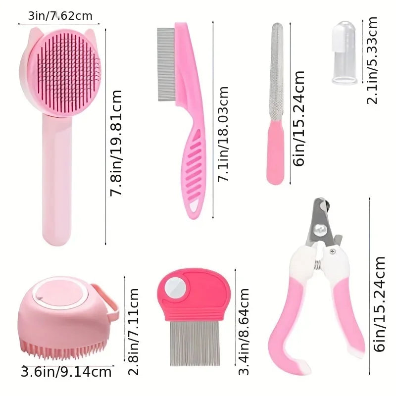 PurrPerfect 3-in-1 Cat Grooming Kit