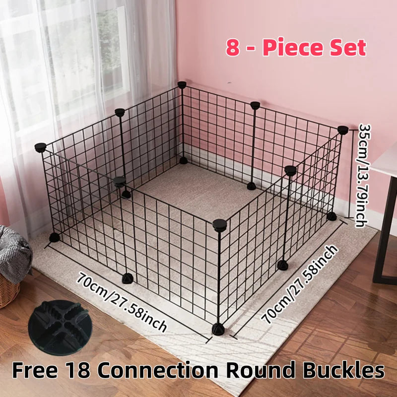 Safe Zone Freestanding Pet Playpen Fence