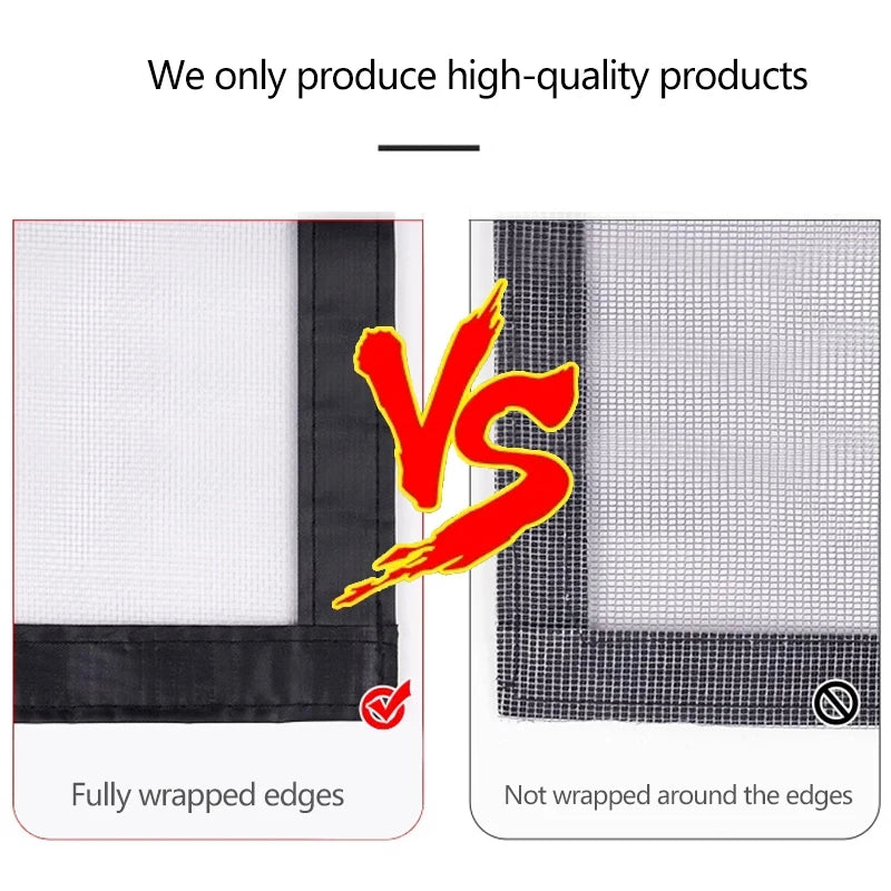 Breezy Guard Pet-Proof Zipper Screen Door