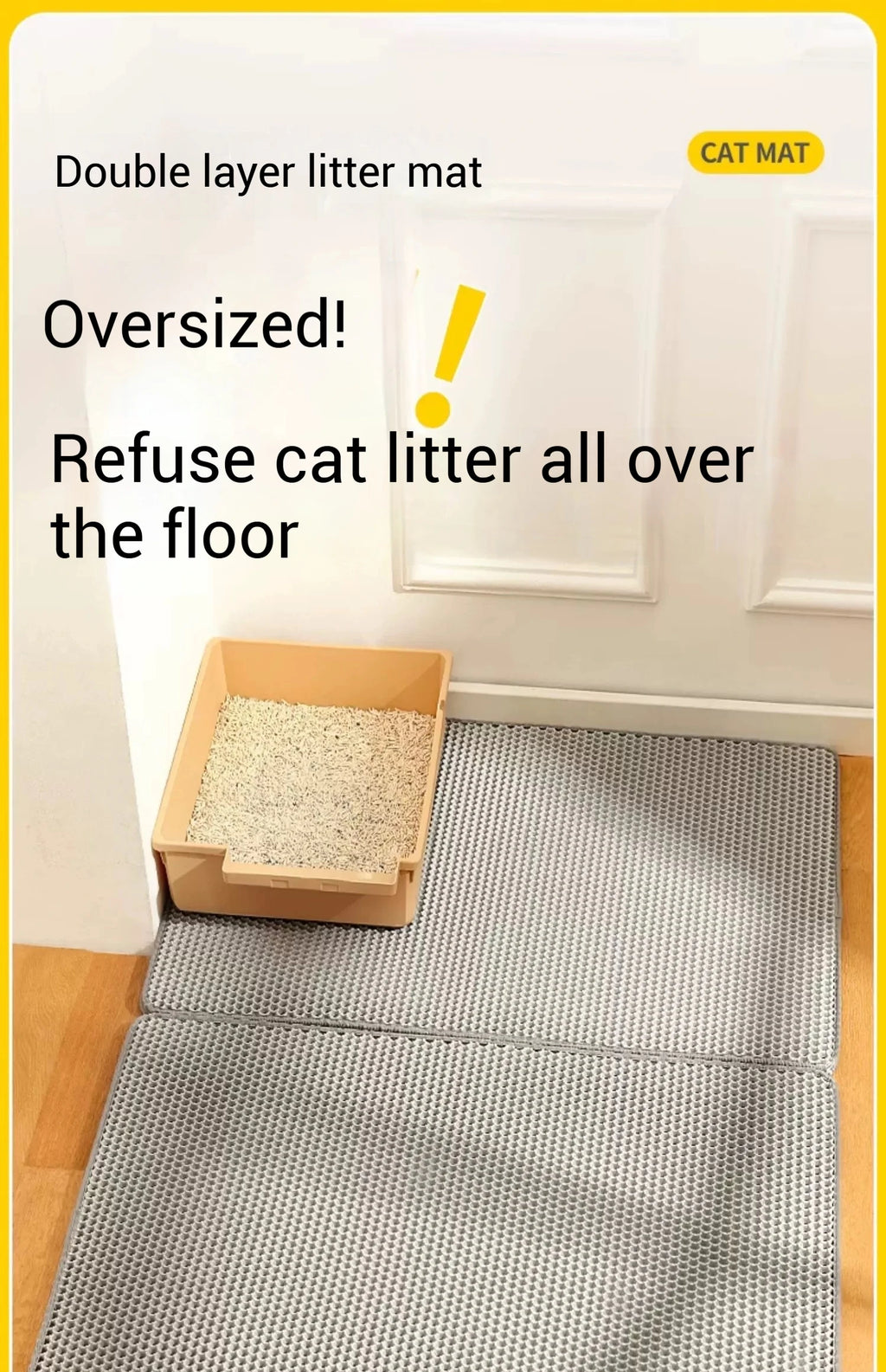Paws Clean Honeycomb Cat Litter Mat