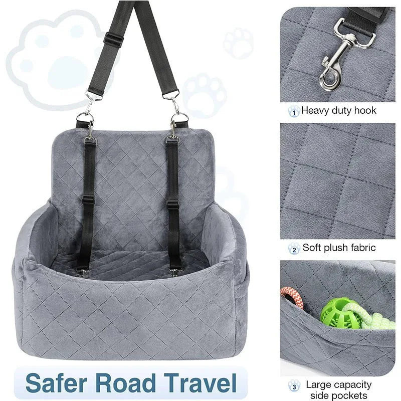 Premium Waterproof Dog Car Seat Hammock & Protector