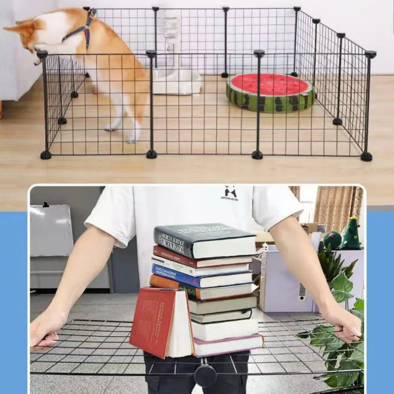 Safe Zone Freestanding Pet Playpen Fence