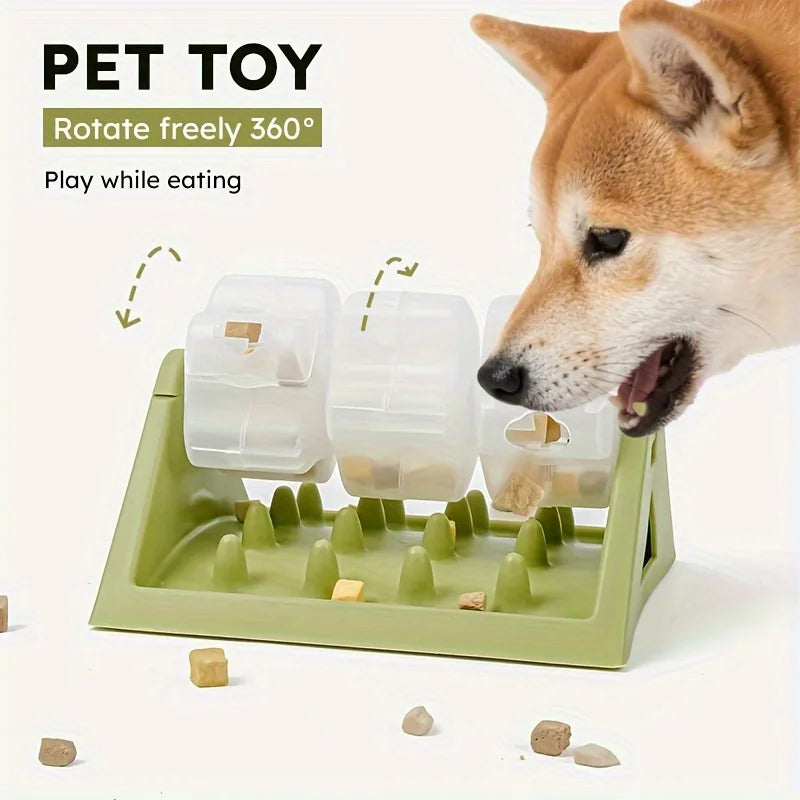 PetJoyHub™ Interactive Puzzle & Slow Feeder Toy