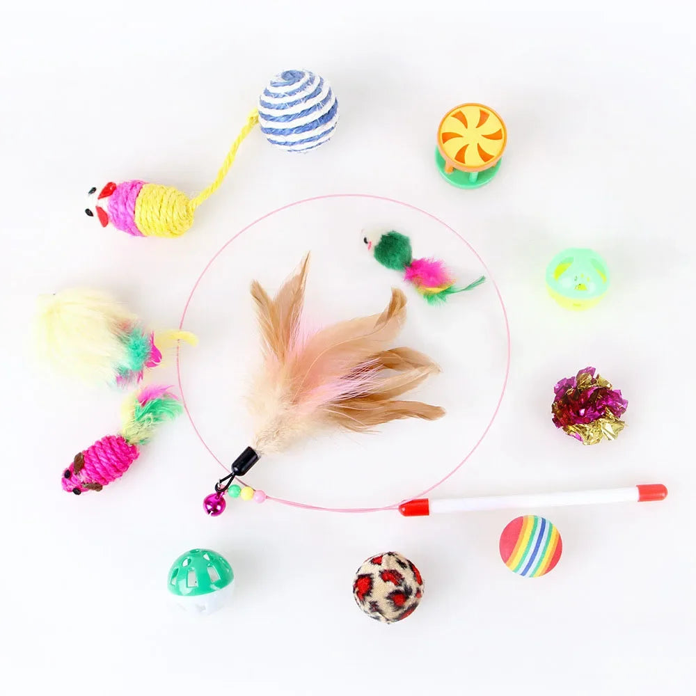 Feline Frenzy 20-Piece Cat Toy Bundle