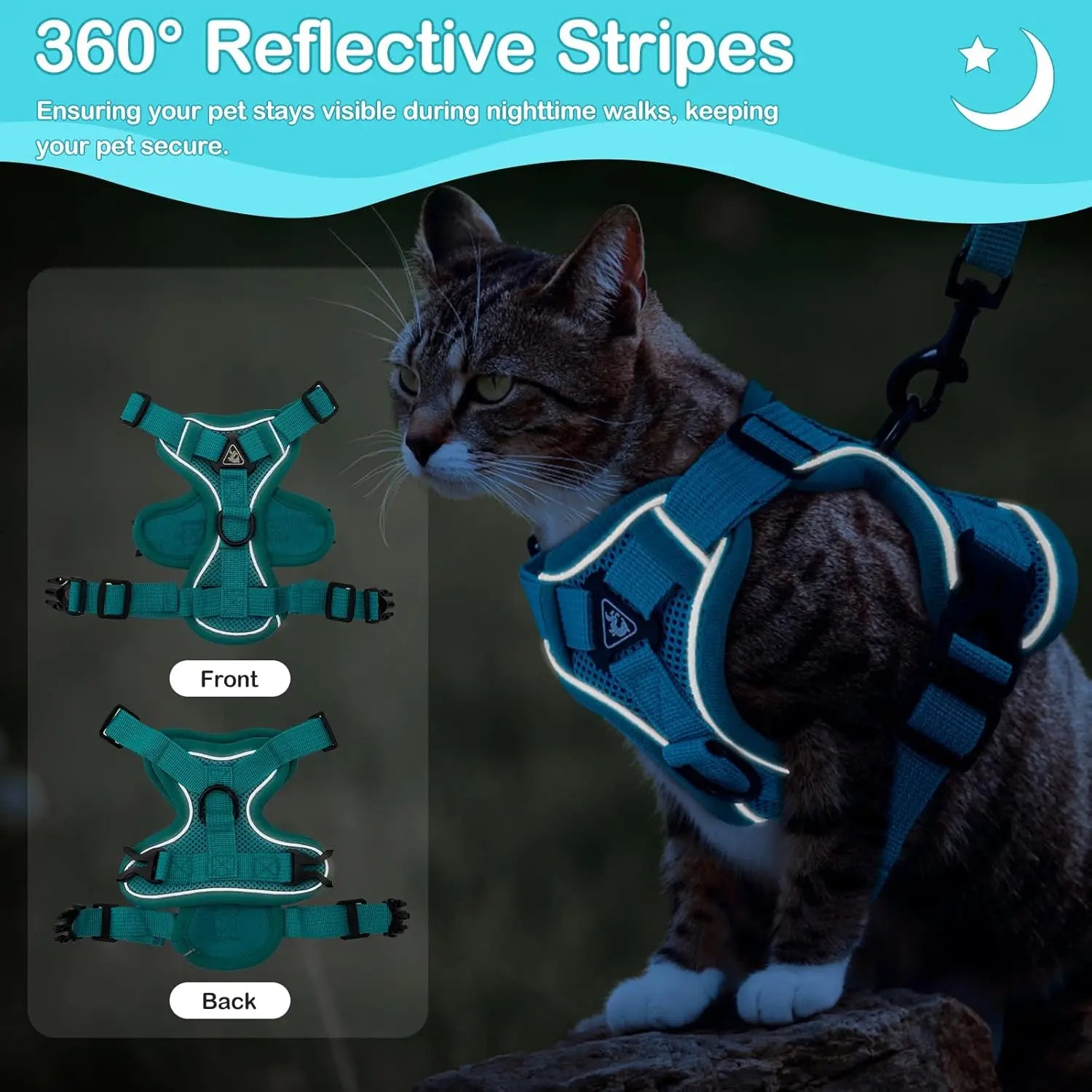 The Ultimate Breathable Cat Walking Harness