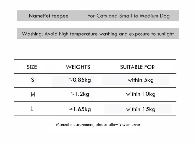 The CozyTipi™ | Premium Pet Teepee & Cushion