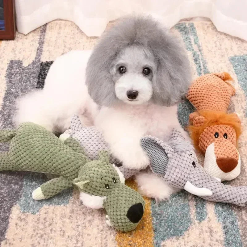 Tough Chew Squeaky Plush Toy