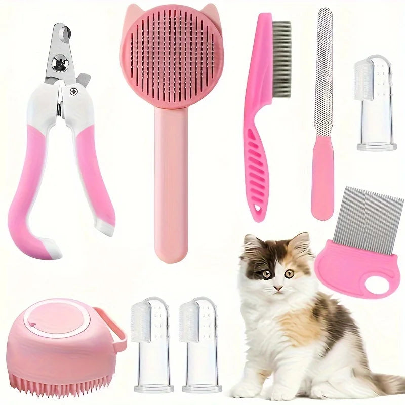 PurrPerfect 3-in-1 Cat Grooming Kit