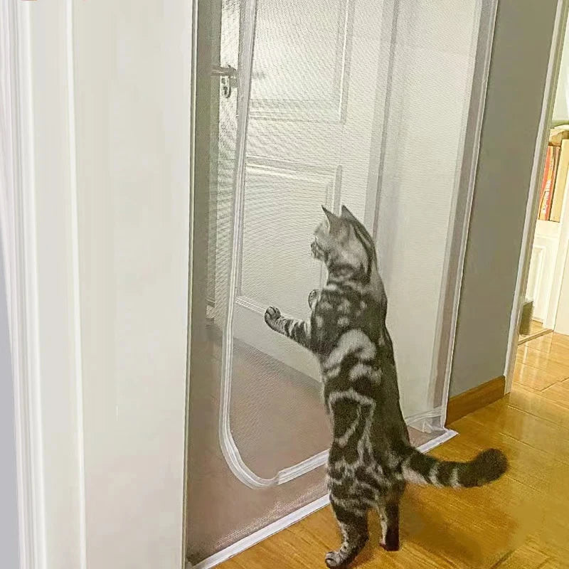 Breezy Guard Pet-Proof Zipper Screen Door