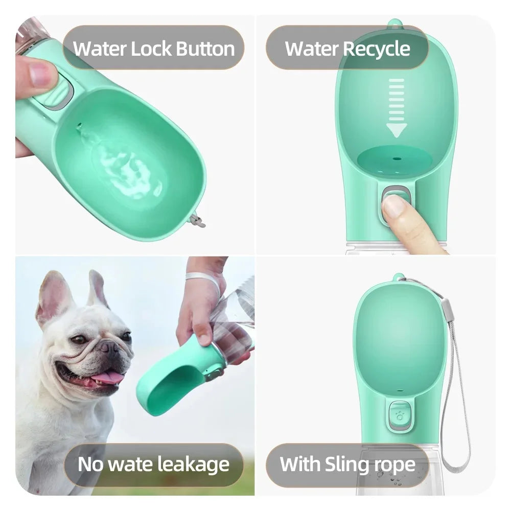The Ultimate 2-in-1 Travel Water Bottle