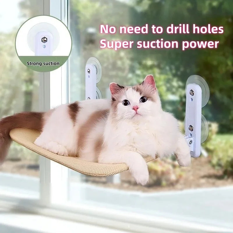Aero Nest Cordless Window Cat Hammock