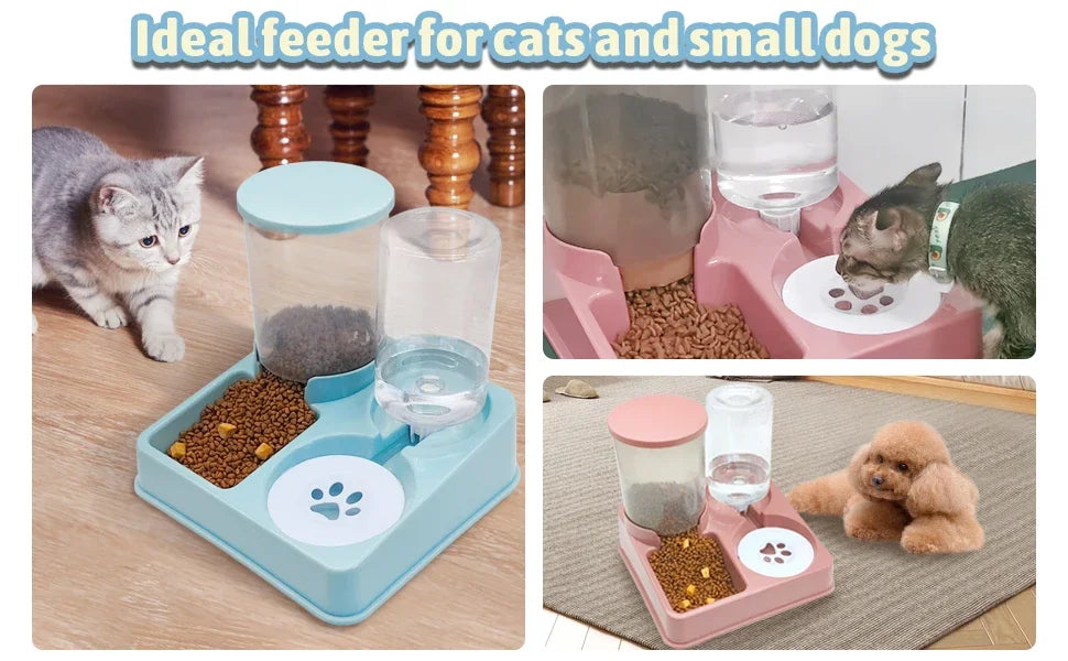 Gravity Tilt 2-in-1 Automatic Feeding Station
