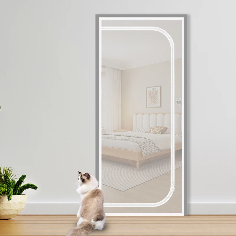 Breezy Guard Pet-Proof Zipper Screen Door