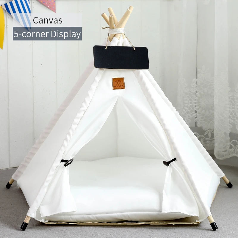 The CozyTipi™ | Premium Pet Teepee & Cushion