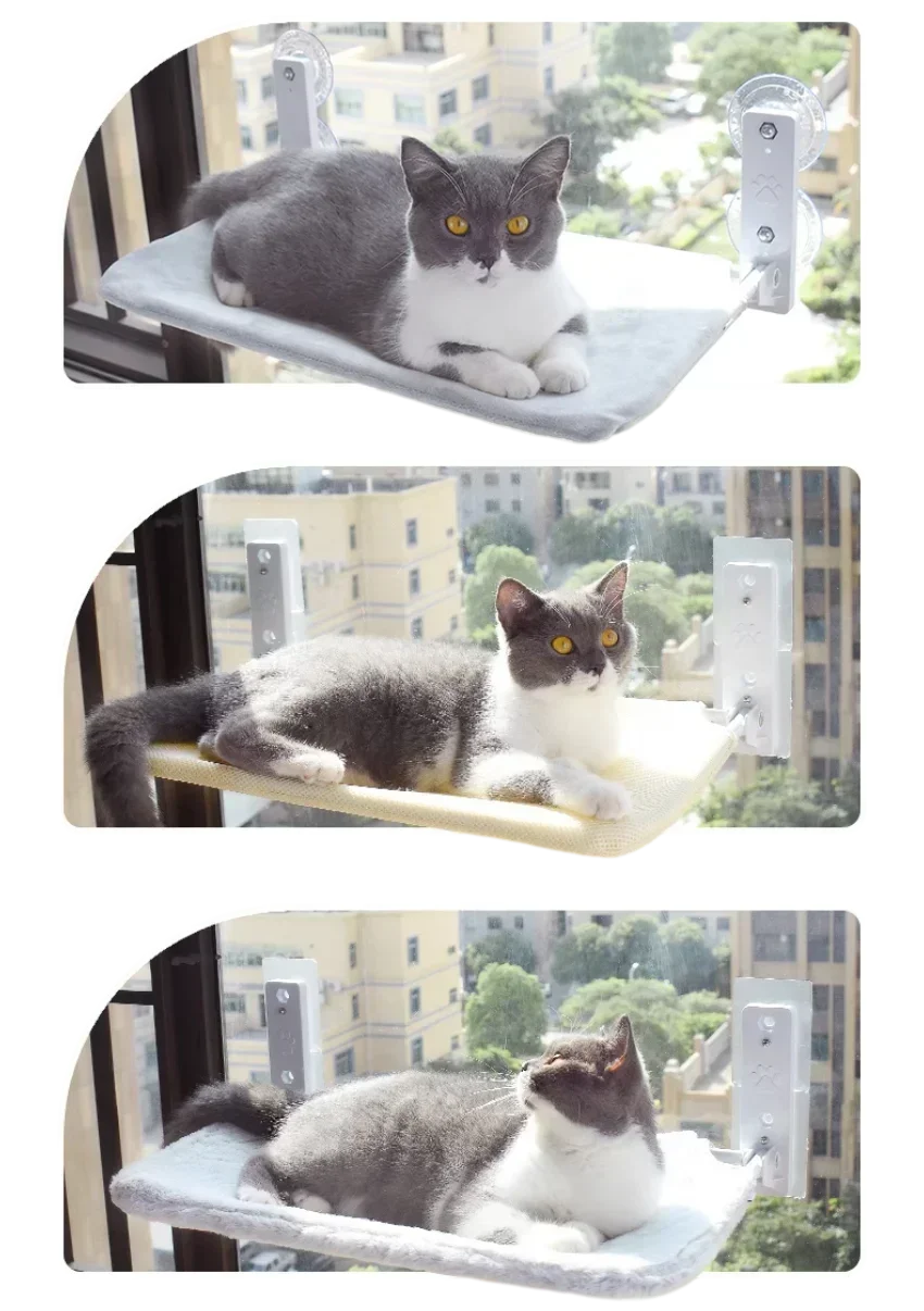 Aero Nest Cordless Window Cat Hammock
