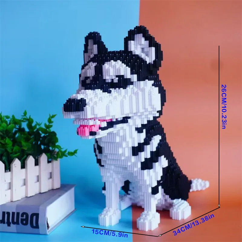 Pet Dog Building Blocks