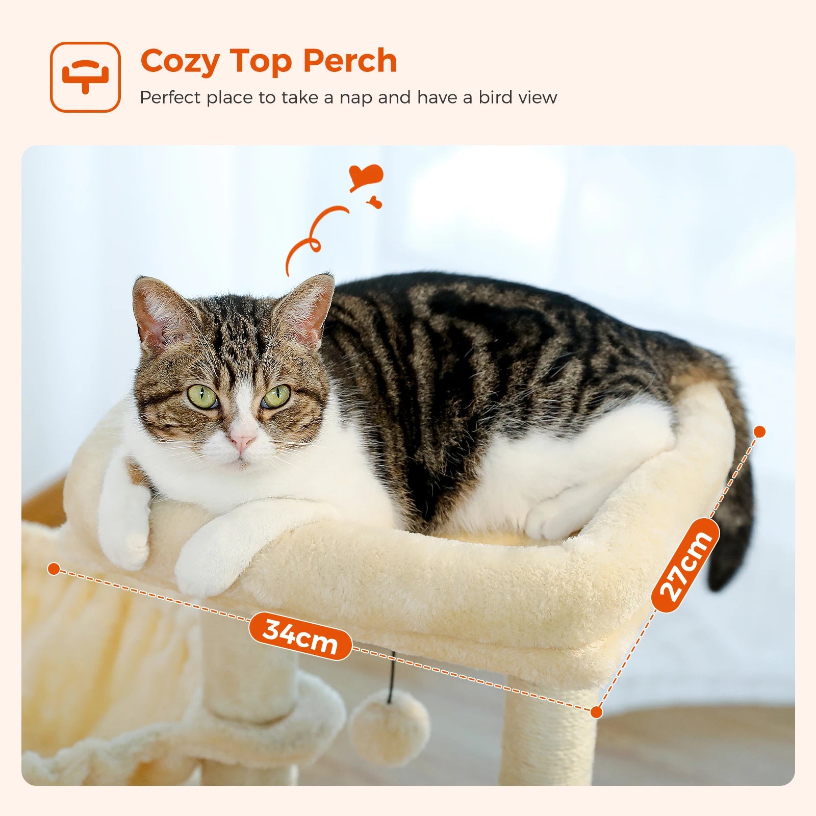 Urban Climb Premium Multi-Level Cat Tree