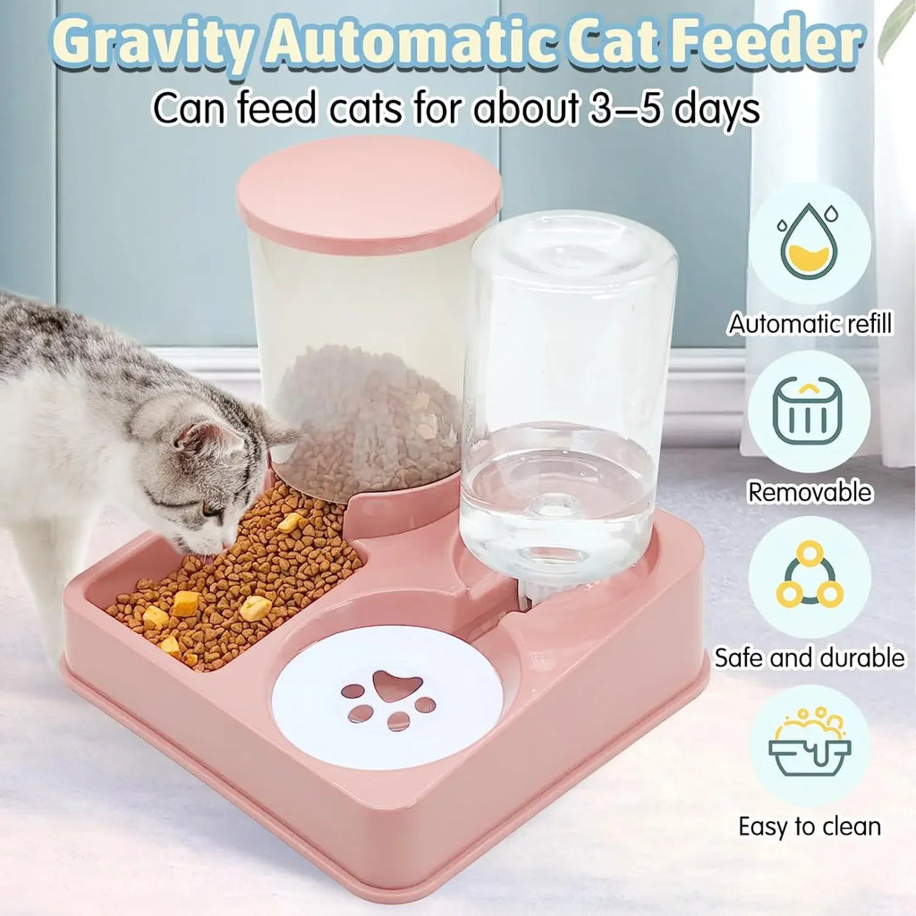 Gravity Tilt 2-in-1 Automatic Feeding Station