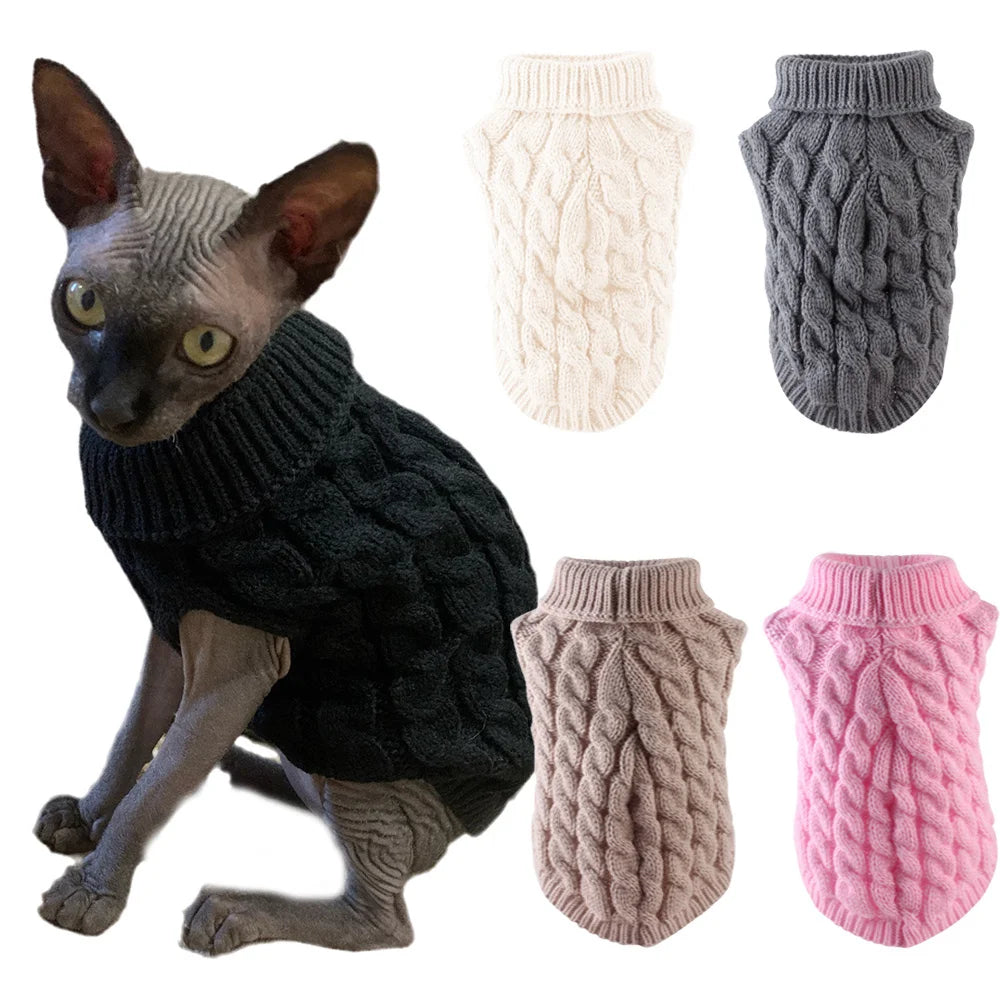 Cozy Knit Pet Sweater