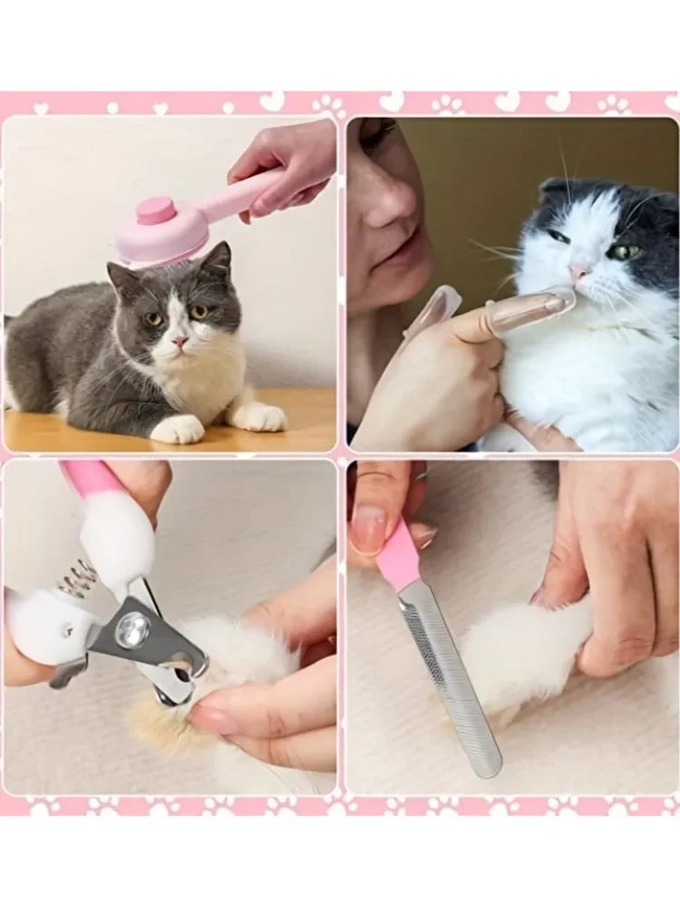PurrPerfect 3-in-1 Cat Grooming Kit