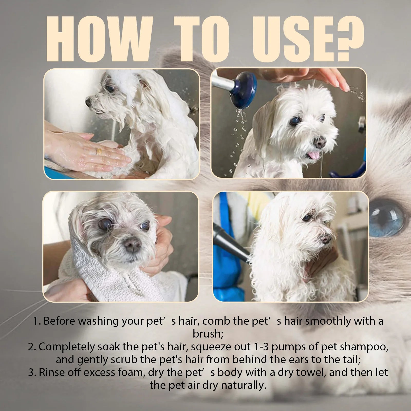 Pure Glow Soothing Pet Shampoo