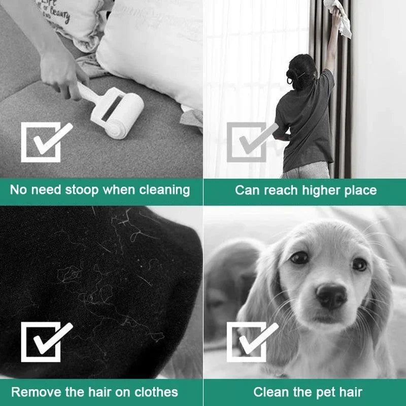 Mega Roll Long-Handle Pet Hair Remover