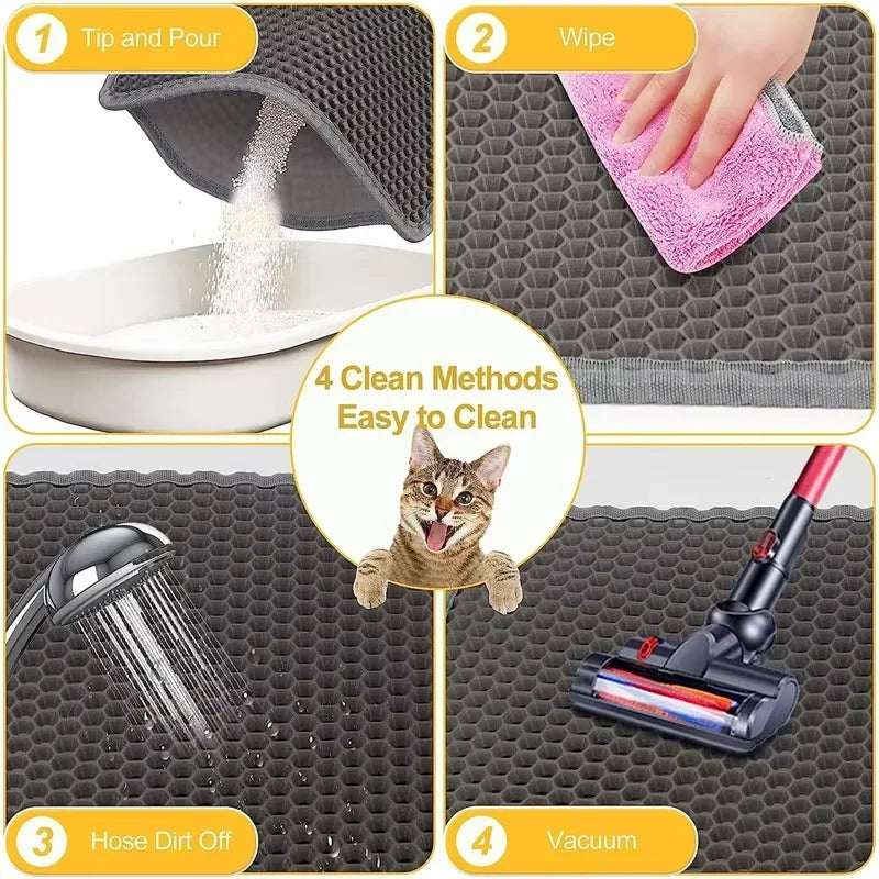 Paws Clean Honeycomb Cat Litter Mat