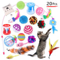 Feline Frenzy 20-Piece Cat Toy Bundle