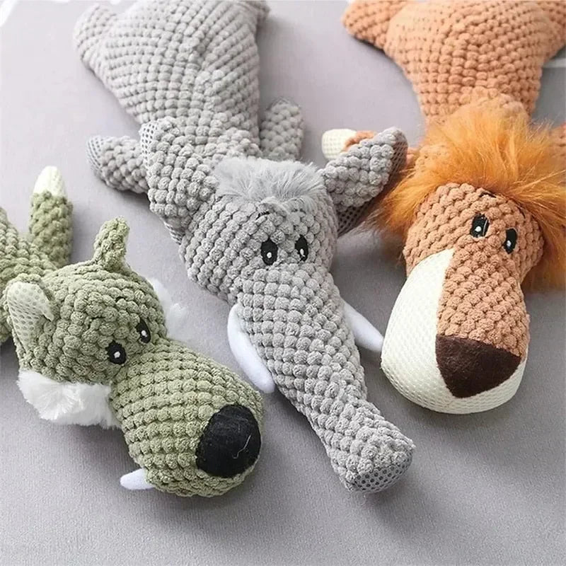 Tough Chew Squeaky Plush Toy