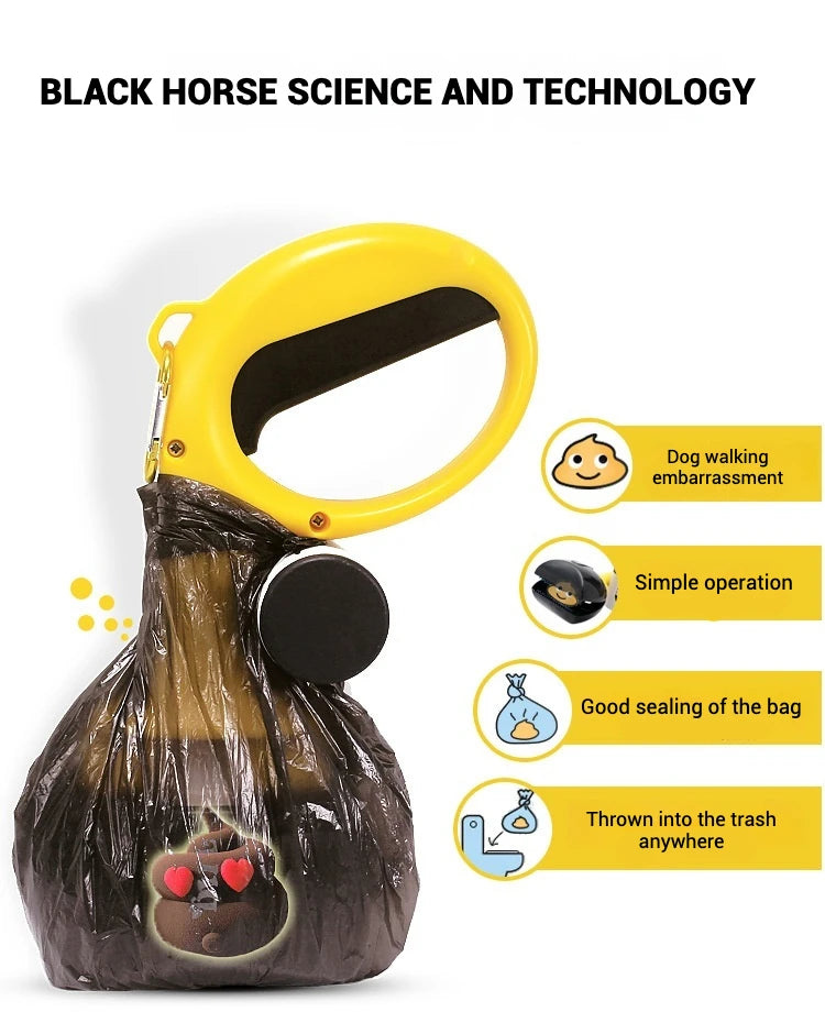 Clean Grab No-Touch Poop Scooper
