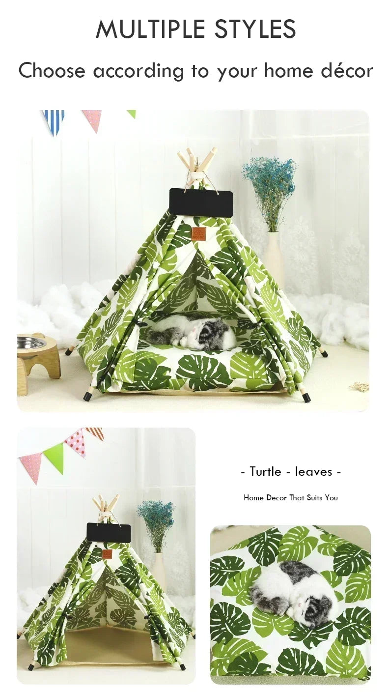 The CozyTipi™ | Premium Pet Teepee & Cushion